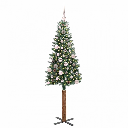 Tievā Ziemassvētku Egle Su 150 Led Zaļš Un Balts 150 Cm Vidaxl