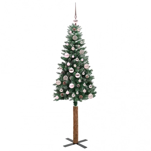 Tievā Ziemassvētku Egle Su 150 Led Zaļš Un Balts 150 Cm Vidaxl