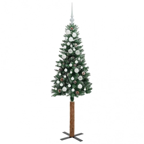 Tievā Ziemassvētku Egle Su 150 Led Zaļš Un Balts 150 Cm Vidaxl