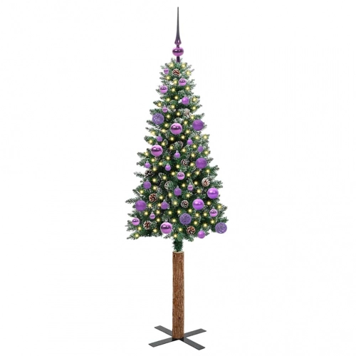 Tievā Ziemassvētku Egle Su 150 Led Zaļš Un Balts 150 Cm Vidaxl