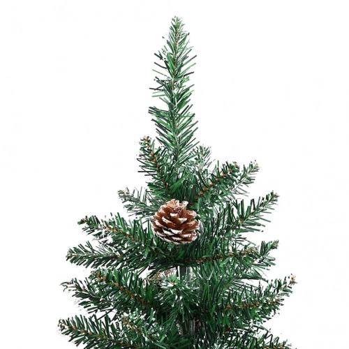 Tievā Ziemassvētku Egle Su 150 Led Zaļš Un Balts 150 Cm Vidaxl
