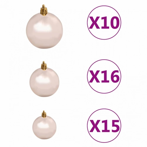 Tievā Ziemassvētku Egle Su 300 Led Zaļa 77 X 77 X 210 Cm Pvc Vidaxl