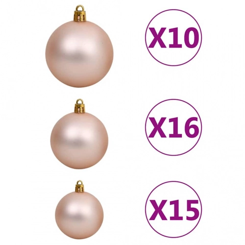 Tievā Ziemassvētku Egle Su 300 Led Zaļa 77 X 77 X 210 Cm Pvc Vidaxl