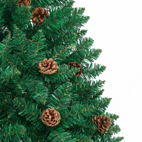 Tievā Ziemassvētku Egle Su 300 Led Zaļa 77 X 77 X 210 Cm Pvc Vidaxl