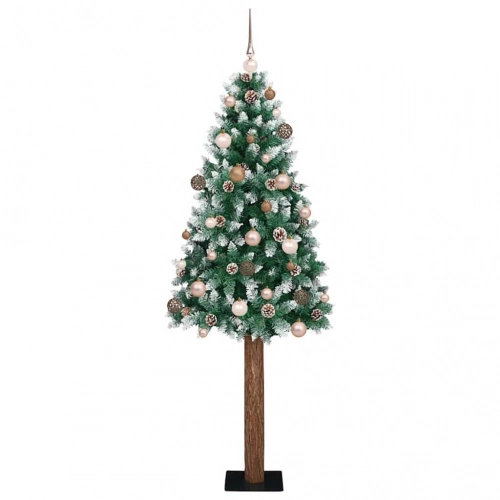 Tievā Ziemassvētku Egle Su 300 Led Zaļš Un Balts 180 Cm Vidaxl