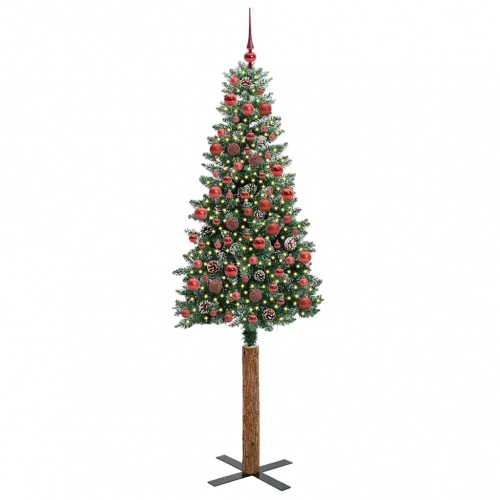 Tievā Ziemassvētku Egle Su 300 Led Zaļš Un Balts 180 Cm Vidaxl
