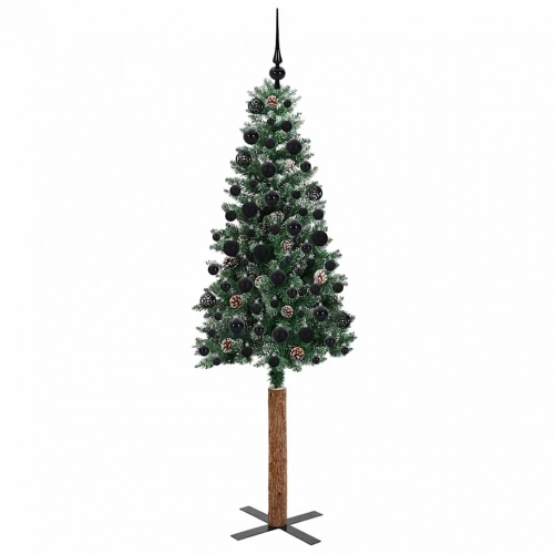 Tievā Ziemassvētku Egle Su 300 Led Zaļš Un Balts 180 Cm Vidaxl