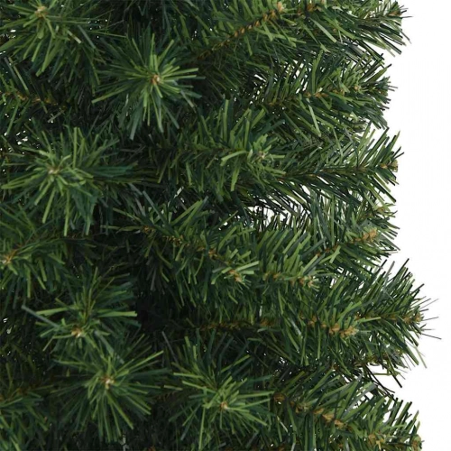 Tievā Ziemassvētku Egle Zaļa 210 Cm Plastmasa Un Metāls Vidaxl