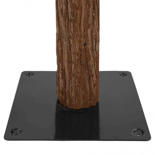 Tievā Ziemassvētku Egle Zaļa 77 X 77 X 210 Cm Pvc Vidaxl