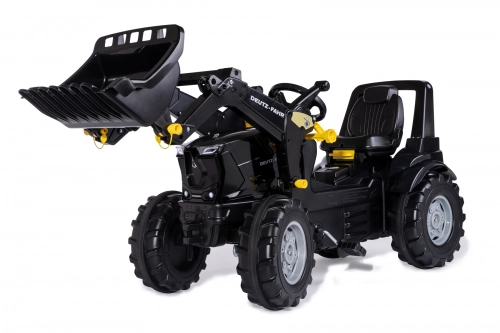 Детский Трактор педальный со съемным ковшом rollyFarmtrac Premium II DF 8280 TTV Warrior 730148