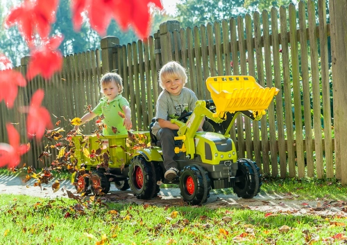 Детский Трактор с педалями Rolly Toys RollyFarmtrac Claas Axos 340 611041 (3-8 лет)
