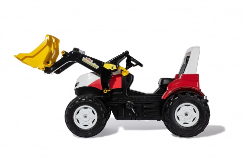 Traktors Bērniem ar pedāļiem rollyFarmtrac Steyr 6300 Terrus CVT ar noņemamo kausu 710041 (3-8 gadiem) Vācija