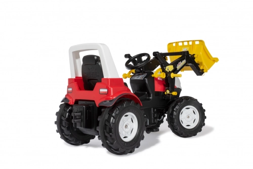 Traktors Bērniem ar pedāļiem rollyFarmtrac Steyr 6300 Terrus CVT ar noņemamo kausu 710041 (3-8 gadiem) Vācija