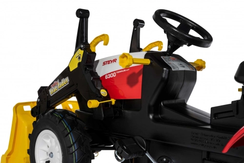 Детский Трактор с педалями и ковшом RollyFarmtrac Premium II Steyr 6300 Terrus CVT 730025