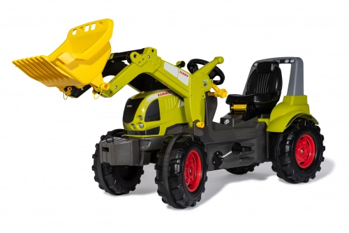 Детский Трактор педальный сo съемным ковшом RollyFarmtrac Premium CLAAS ARION 640 (3 - 8 лет)