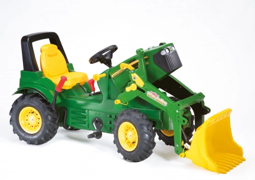 Traktors Bērniem ar pedāļiem un piepūš. riteņiem Rolly Toys rollyFarmtrac John Deere 7930 ( 3 - 8 gadiem) 710126