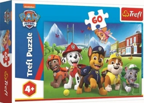 Trefl Puzzle 60 el. Psi Patrol Psi Patrol. Na polanie