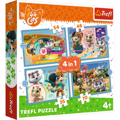 Trefl Puzzle Kocia Ferajna