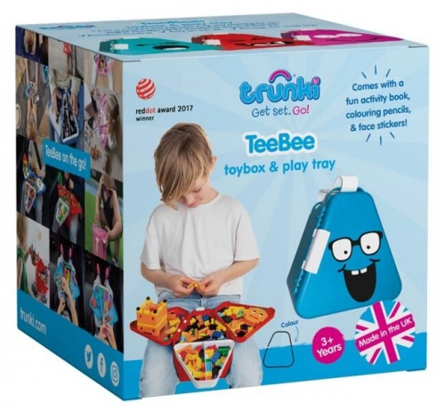 Trunki TeeBee Pojemnik Na Zabawki Różowy