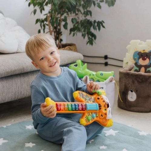 V-Tech Zabawka Interaktywna Gitara Wesołego Tygryska