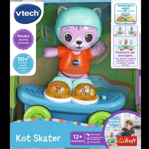 V-Tech Zabawka Interaktywna Kot Skater