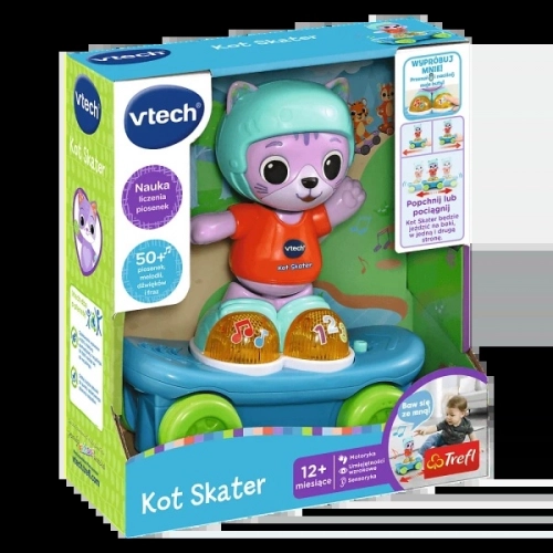 V-Tech Zabawka Interaktywna Kot Skater