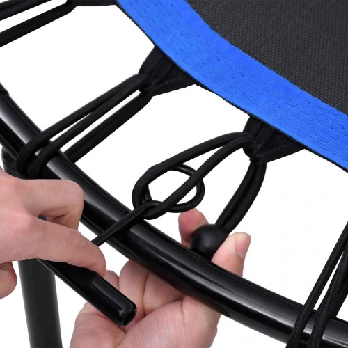 vidaXL fitnesa batuts ar rokturi, 102 cm