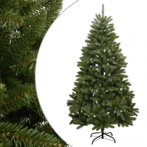 vidaXL mākslīgā Ziemassvētku egle ar statīvu, 240 cm