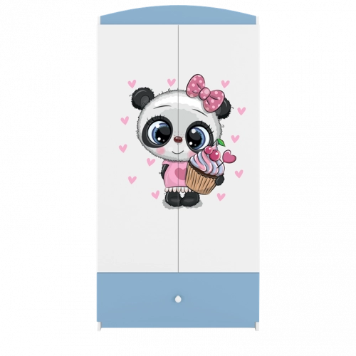 Wardrobe babydreams blue panda