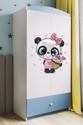 Wardrobe babydreams blue panda