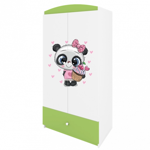 Wardrobe babydreams green panda