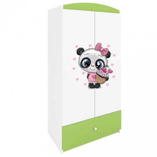 Wardrobe babydreams green panda