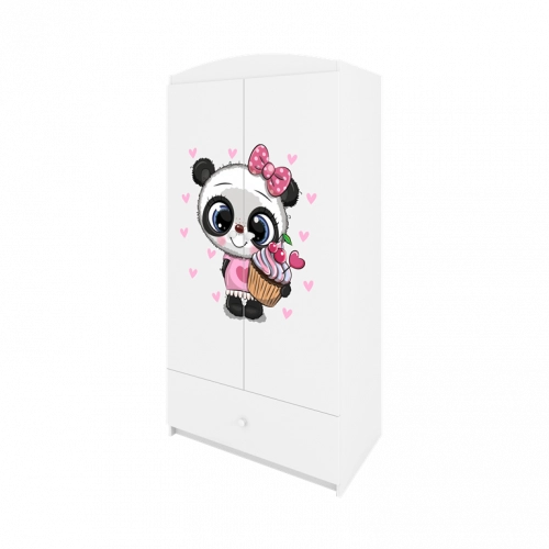 Wardrobe babydreams white panda