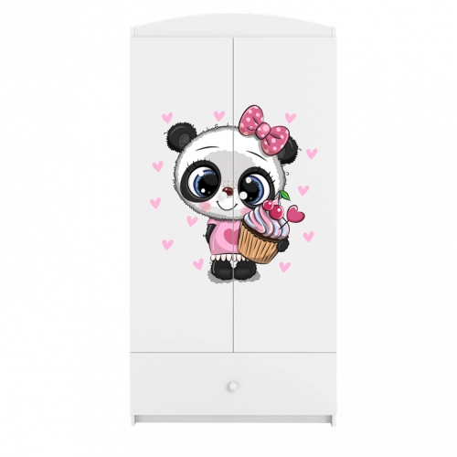 Wardrobe babydreams white panda