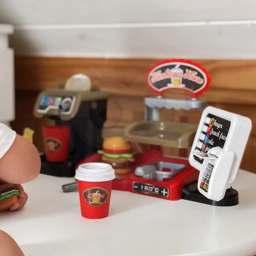 WOOPIE Fast Food XXL ar kasi un dzērienu dozatoru
