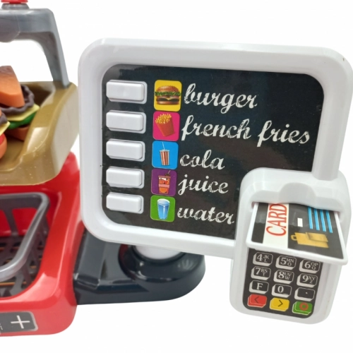 WOOPIE Fast Food XXL ar kasi un dzērienu dozatoru
