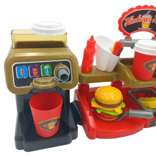 WOOPIE Fast Food XXL ar kasi un dzērienu dozatoru