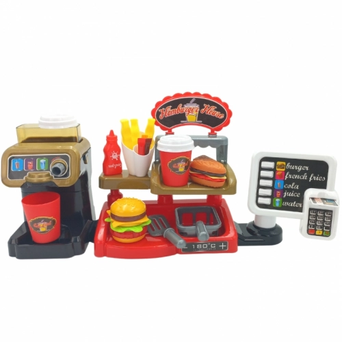 WOOPIE Fast Food XXL ar kasi un dzērienu dozatoru