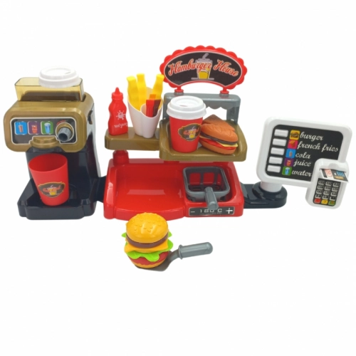 WOOPIE Fast Food XXL ar kasi un dzērienu dozatoru