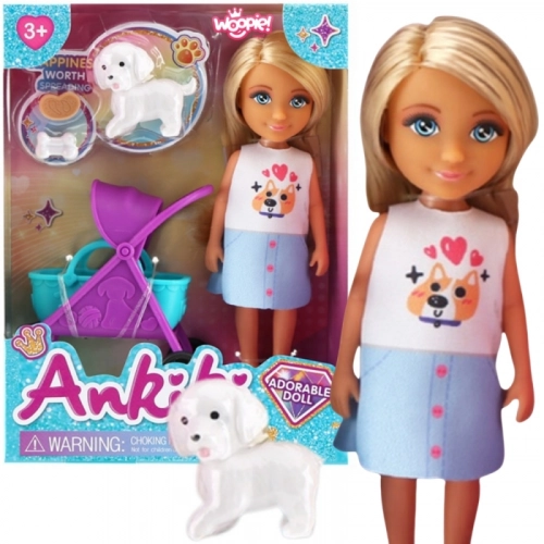 WOOPIE ROYAL Laleczka z Wózkiem i Pieskiem