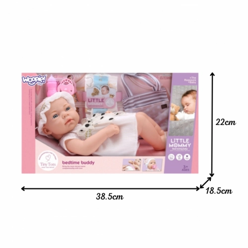WOOPIE ROYAL Lalka Bobas 38 cm z Akcesoriami