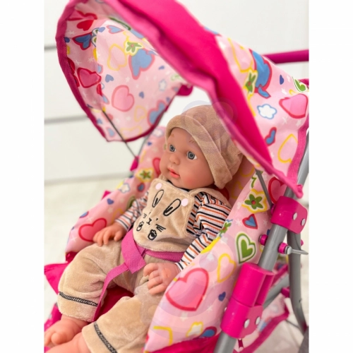 WOOPIE ROYAL Lelle Boba zaķa kostīmā 46 cm