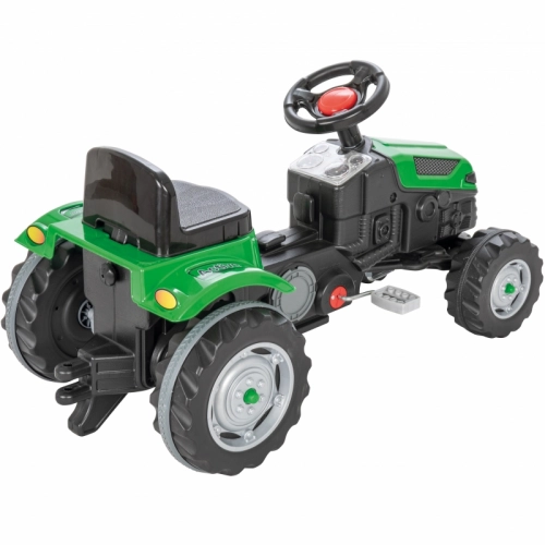WOOPIE Traktors uz pedāļiem Farmer GoTrac Green