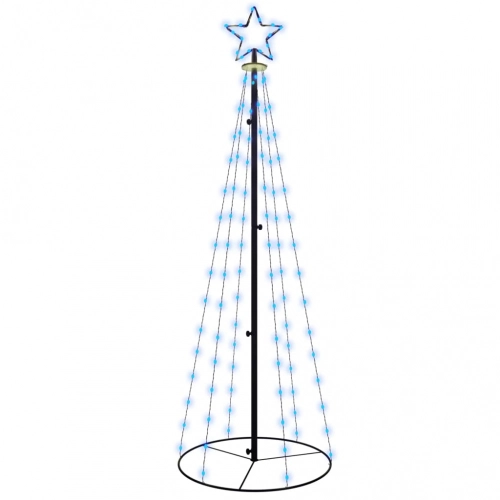 Ziemassvētku Egle, 108 Zilas Led Lampiņas, 70X180 Cm Vidaxl