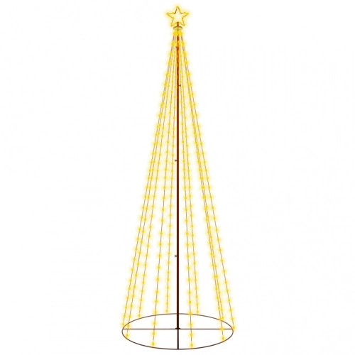 Ziemassvētku Egle, 310 Silti Baltas Led Lampiņas, 100X300 Cm Vidaxl