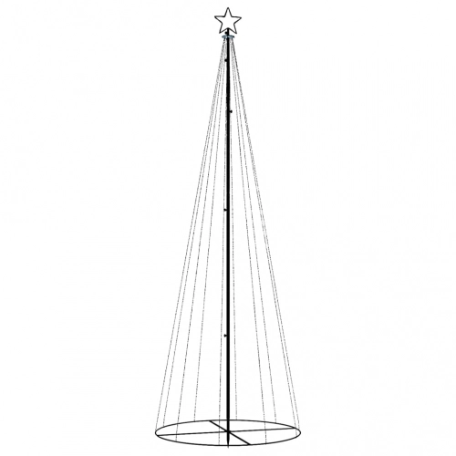 Ziemassvētku Egle, 310 Silti Baltas Led Lampiņas, 100X300 Cm Vidaxl