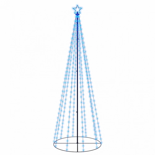 Ziemassvētku Egle, 310 Zilas Led Lampiņas, 100X300 Cm Vidaxl