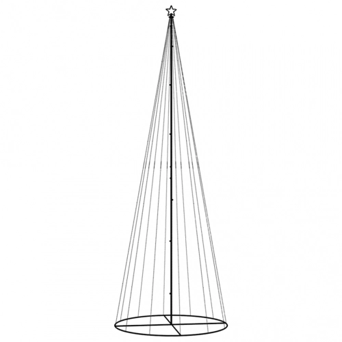 Ziemassvētku Egle, 732 Zilas Led Lampiņas, 160X500 Cm Vidaxl