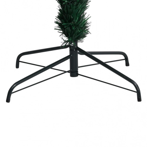 Ziemassvētku Egle Ar Statīvu, Zaļa, 150 Cm, Optiskā Šķiedra Vidaxl
