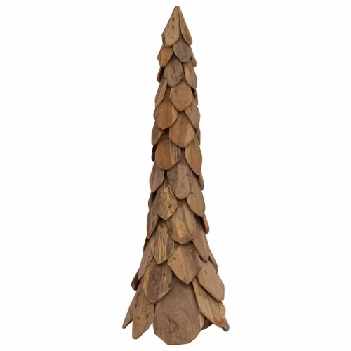 Ziemassvētku Eglīte Ar Statīvu Brūna 110 Cm Masīvs Tīkkoks Vidaxl